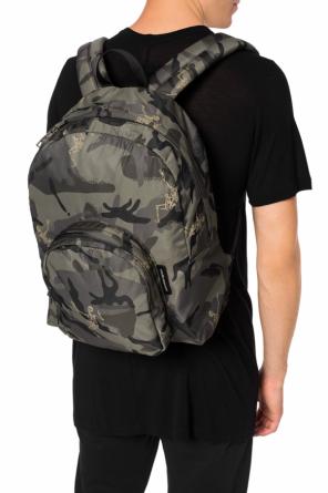 Camo backpack with skeleton motif, zdjęcie 2 Camo backpack with skeleton motif od Alexander McQueen
